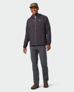 Stio Men's Alpiner Hooded Jacket 35 Stio Men's Alpiner Hooded Jacket -Hot Sale Stio Store M Alpiner Hooded Jacket Boundary Black 1 Full