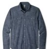 Stio Men's Ashton Chambray Shirt -Hot Sale Stio Store M Ashton Chambray Shirt Dark Chambray