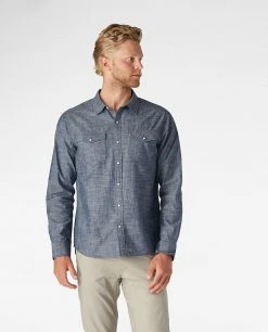 Stio Men's Ashton Chambray Shirt - Past Season 45 Stio Men's Ashton Chambray Shirt - Past Season -Hot Sale Stio Store M Ashton Chambray Shirt Dark Chambray 1 76bd9be2 b6af 43fb 88a5 c4055d1752a2