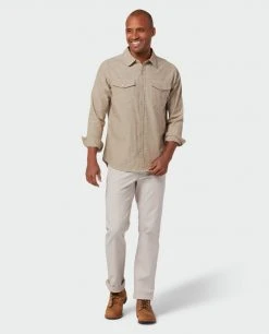 Stio Men's Ashton Chambray Shirt -Hot Sale Stio Store M Ashton Chambray Shirt Rodeo Dust 1 Full