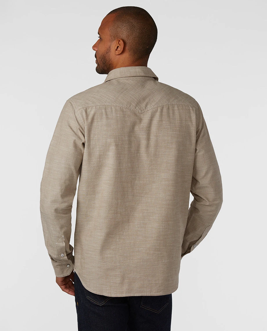 Stio Men's Ashton Chambray Shirt - Past Season 17 Stio Men's Ashton Chambray Shirt - Past Season - Image 15