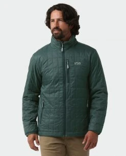 Stio Men's Azura Insulated Jacket -Hot Sale Stio Store M Azura Jacket Treeline Green 1