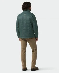 Stio Men's Azura Insulated Jacket -Hot Sale Stio Store M Azura Jacket Treeline Green 4