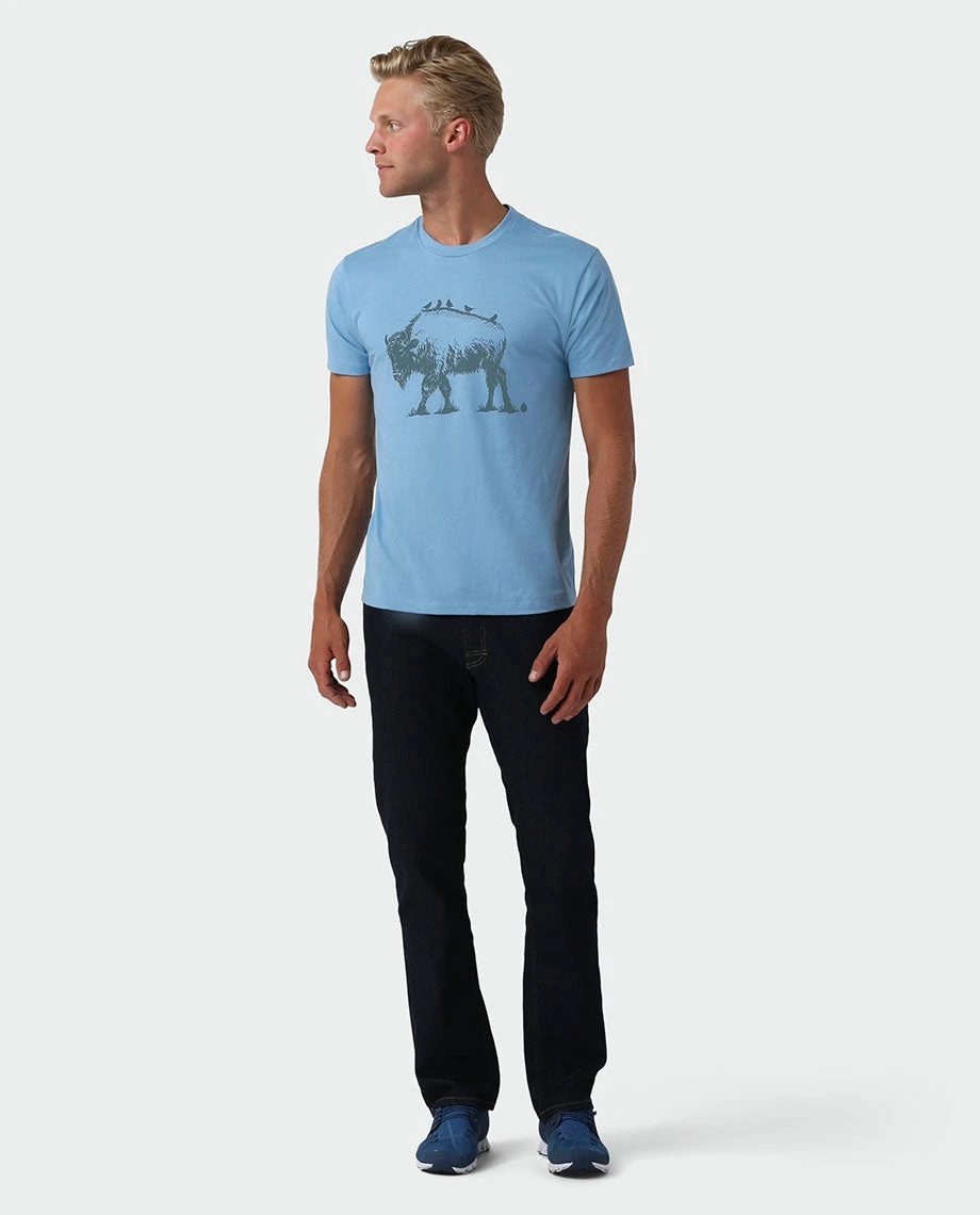 Stio Men's Bison Perch Tee 7 Stio Men's Bison Perch Tee - Image 5