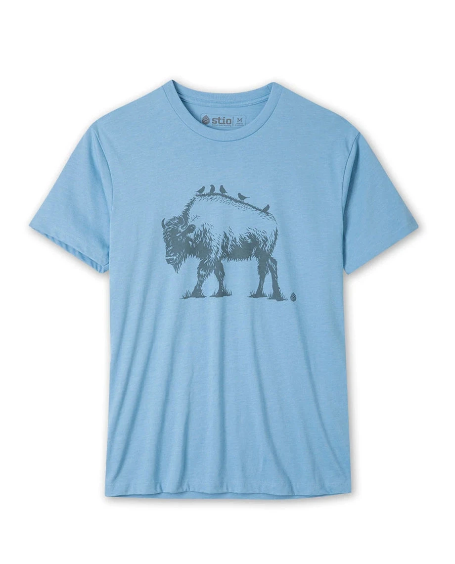 Stio Men's Bison Perch Tee 4 Stio Men's Bison Perch Tee - Image 2