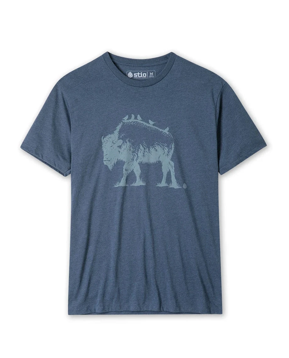 Stio Men's Bison Perch Tee 3 Stio Men's Bison Perch Tee