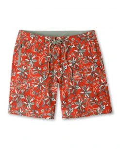 Stio Men's CFS Board Short - 16" -Hot Sale Stio Store M CFS Board Short 16 Inches Poppy Floral