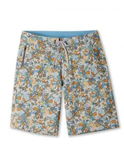 Stio Men's CFS Board Short - 19" 49 Stio Men's CFS Board Short - 19" -Hot Sale Stio Store M CFS Board Short 19 Inches Quite Gray Floral