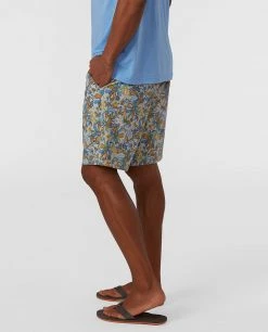 Stio Men's CFS Board Short - 19" 51 Stio Men's CFS Board Short - 19" -Hot Sale Stio Store M CFS Board Short Quiet Gray Floral 18 3