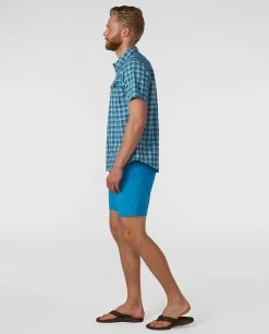 Stio Men's CFS Board Short - 16" -Hot Sale Stio Store M CFS Board Short Rapid Blue 16 3