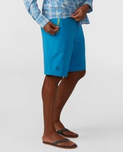 Stio Men's CFS Board Short - 19" 40 Stio Men's CFS Board Short - 19" -Hot Sale Stio Store M CFS Board Short Rapid Blue 19 3