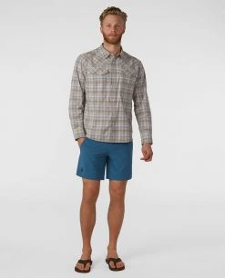 Stio Men's CFS Board Short - 16" -Hot Sale Stio Store M CFS Board Short River Shimmer 16 4