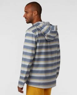 Stio Men's CFS Sun Hoodie -Hot Sale Stio Store M CFS Sun Hoodie Storm Cloud Stripe 3
