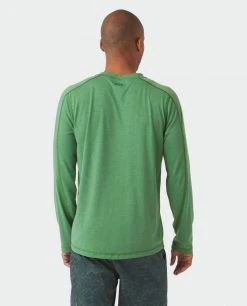 Stio Men's Divide Tee LS 26 Stio Men's Divide Tee LS -Hot Sale Stio Store M Divide Tech Tee LS Forest Canopy Heather 4 Top