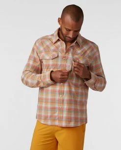 Stio Men's Eddy Drift Shirt LS 43 Stio Men's Eddy Drift Shirt LS -Hot Sale Stio Store M Eddy Drift Shirt LS Poppy Plaid 2