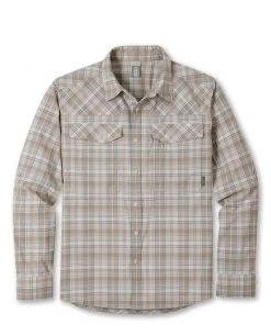 Stio Men's Eddy Drift Shirt LS 46 Stio Men's Eddy Drift Shirt LS -Hot Sale Stio Store M Eddy Drift Shirt Pebble Plaid