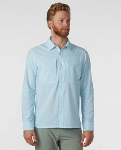 Stio Men's Eddy Guide Shirt LS 34 Stio Men's Eddy Guide Shirt LS -Hot Sale Stio Store M Eddy Guide Shirt Misty Cloud 1