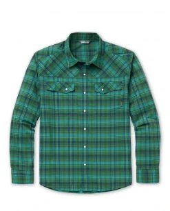 Stio Men's Eddy Shirt LS -Hot Sale Stio Store M Eddy Shirt LS Forest Canopy Plaid