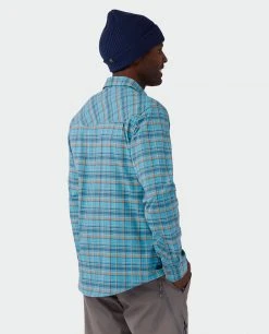 Stio Men's Eddy Slope Shirt -Hot Sale Stio Store M Eddy Slope Shirt Dusty Denim 4