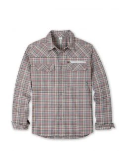 Stio Men's Eddy Slope Shirt -Hot Sale Stio Store M Eddy Slope Shirt LS Powder Fox Plaid