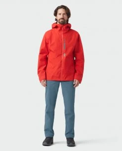 Stio Men's Ender PACLITE® Hooded Jacket -Hot Sale Stio Store M Ender Paclite Hooded Jacket Risk Red 1 Full