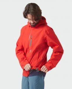 Stio Men's Ender PACLITE® Hooded Jacket -Hot Sale Stio Store M Ender Paclite Hooded Jacket Risk Red 7 Top