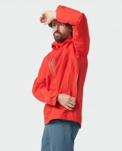 Stio Men's Ender PACLITE® Hooded Jacket -Hot Sale Stio Store M Ender Paclite Hooded Jacket Risk Red 8 Top