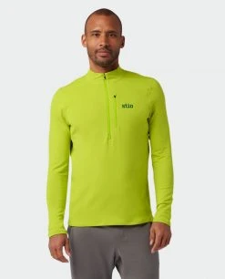 Stio Men's Fremont Stretch Fleece Half Zip -Hot Sale Stio Store M Fremont Stretch Fleece Half Zip Lime Zest 3 Top