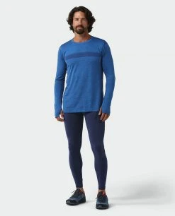 Stio Men's Basis® Seamless Tech Crew -Hot Sale Stio Store M Full Range Seamless Crew LS Alpine Lake Heather 4