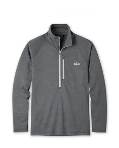 Stio Men's Gannett Peak Fleece Half Zip -Hot Sale Stio Store M Gannett Peak Half Zip Cool Charcoal