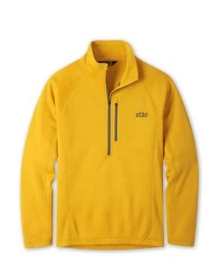 Stio Men's Gannett Peak Fleece Half Zip -Hot Sale Stio Store M Gannett Peak Half Zip Pollen