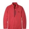 Stio Men's Gannett Peak Fleece Half Zip -Hot Sale Stio Store M Gannett Peak Half Zip Risk Red