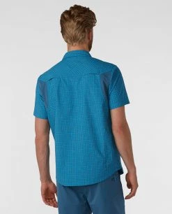 Stio Men's Hagen Trail Shirt 46 Stio Men's Hagen Trail Shirt -Hot Sale Stio Store M Hagen Trail Shirt River Shimmer Plaid 3