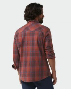 Stio Men's Hayden Shirt 36 Stio Men's Hayden Shirt -Hot Sale Stio Store M Hayden Shirt Roasted Beet Plaid 3
