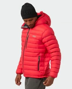 Stio Men's Hometown Down Hooded Jacket 76 Stio Men's Hometown Down Hooded Jacket -Hot Sale Stio Store M Hometown Down Hooded Jacket Risk Red 2