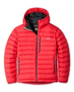 Stio Men's Hometown Down Hooded Jacket 73 Stio Men's Hometown Down Hooded Jacket -Hot Sale Stio Store M Hometown Down Hooded Jacket Risk Red