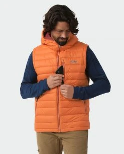 Stio Men's Hometown Down Hooded Vest 52 Stio Men's Hometown Down Hooded Vest -Hot Sale Stio Store M Hometown Down Hooded Vest Burnt Orange 2
