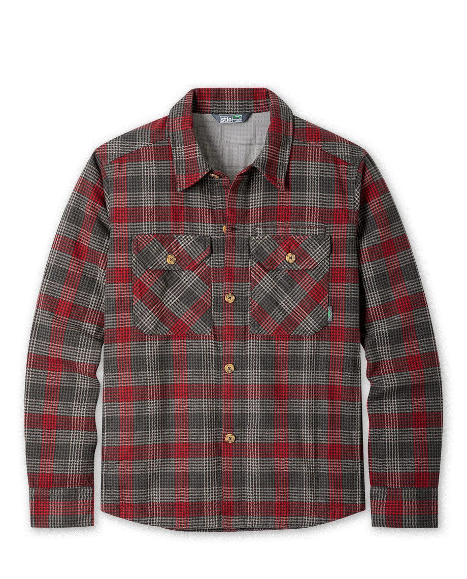 Stio Men's Hutkeeper Flannel Shirt 3 Stio Men's Hutkeeper Flannel Shirt
