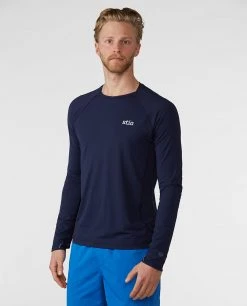 Stio Men's Hylas Crew LS 23 Stio Men's Hylas Crew LS -Hot Sale Stio Store M Hylas Crew LS Maritime Blue 1