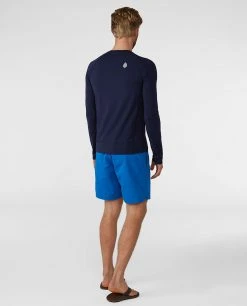 Stio Men's Hylas Crew LS 26 Stio Men's Hylas Crew LS -Hot Sale Stio Store M Hylas Crew LS Maritime Blue 4