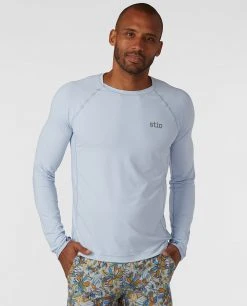 Stio Men's Hylas Crew LS 31 Stio Men's Hylas Crew LS -Hot Sale Stio Store M Hylas Crew LS Misty Cloud 1