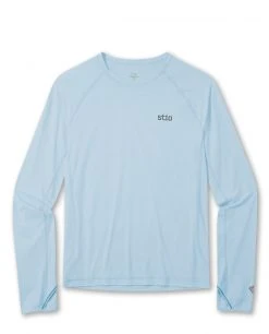 Stio Men's Hylas Crew LS 29 Stio Men's Hylas Crew LS -Hot Sale Stio Store M Hylas Crew Misty Cloud