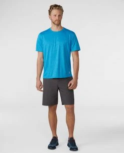 Stio Men's Icefloe Tech Tee SS -Hot Sale Stio Store M Icefloe Tech Tee SS Rapid Blue 3