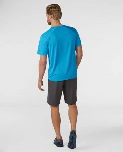 Stio Men's Icefloe Tech Tee SS -Hot Sale Stio Store M Icefloe Tech Tee SS Rapid Blue 4