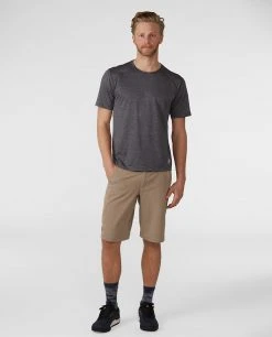 Stio Men's Icefloe Tech Tee SS -Hot Sale Stio Store M Icefloe Tech Tee SS Scorched Rock 3