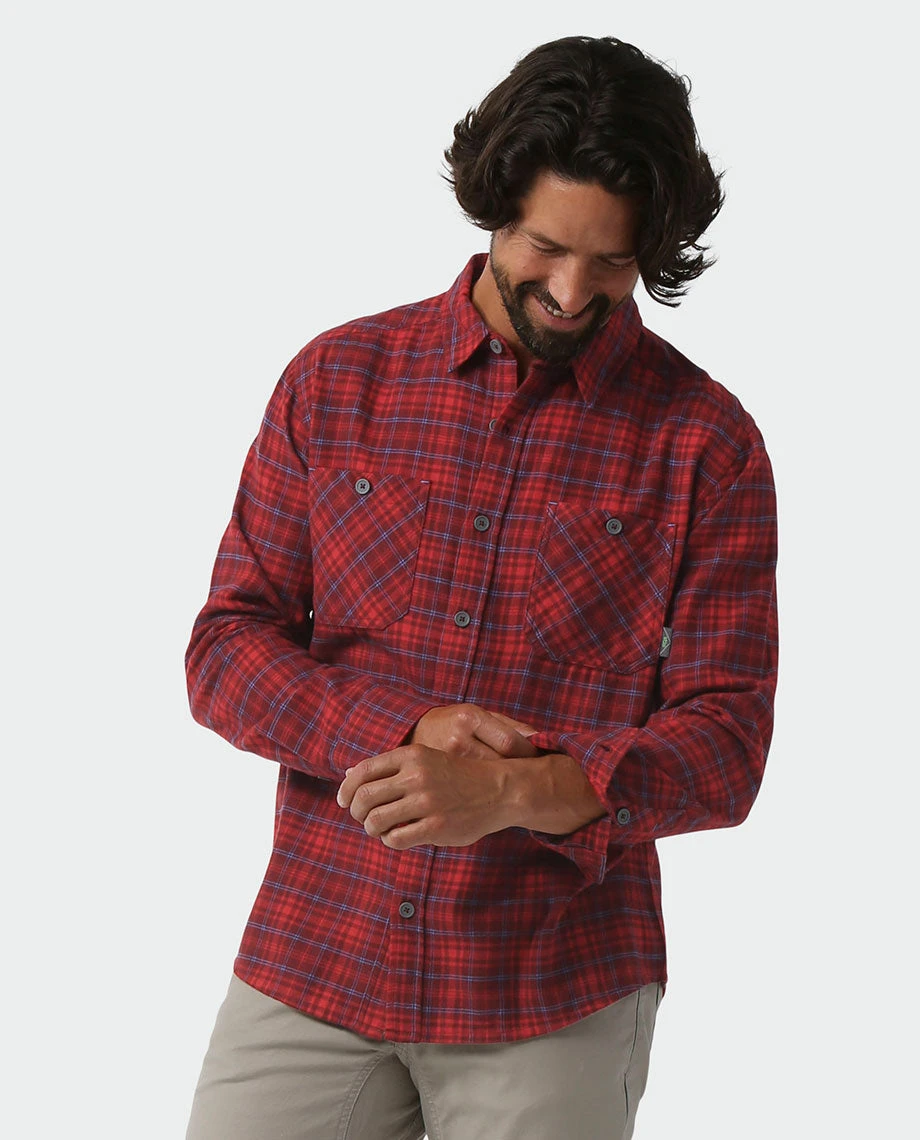 Stio Men's Miter Lightweight Flannel Shirt 15 Stio Men's Miter Lightweight Flannel Shirt - Image 13