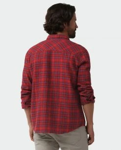 Stio Men's Miter Lightweight Flannel Shirt 48 Stio Men's Miter Lightweight Flannel Shirt -Hot Sale Stio Store M Miter Lightweight Flannel Shirt Roasted Beet Plaid 3