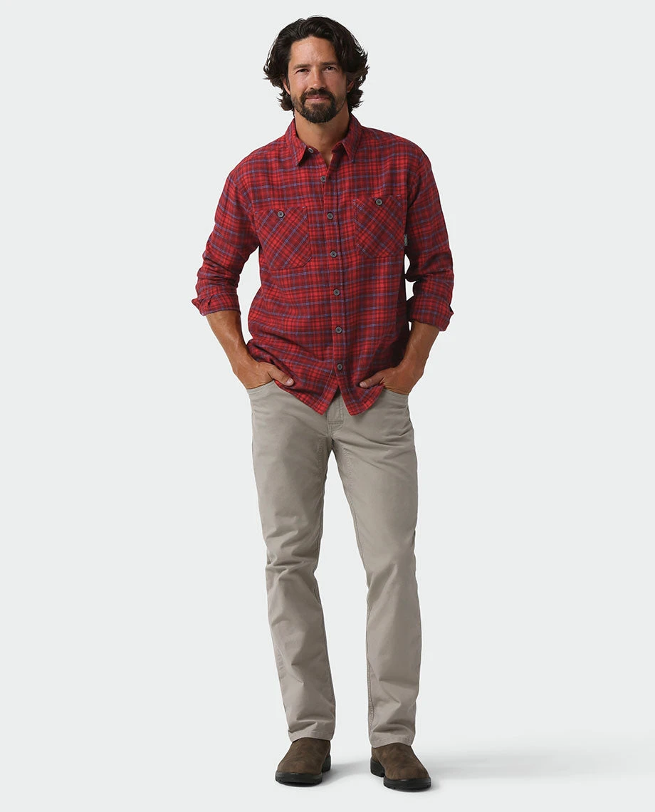 Stio Men's Miter Lightweight Flannel Shirt 17 Stio Men's Miter Lightweight Flannel Shirt - Image 15