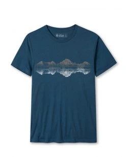 Stio Men's Mountain Mirror Tee -Hot Sale Stio Store M Mountain Mirror Tee Steal Blue Heather 7fe16d1d 0765 4905 8108 71a8a6d701f4