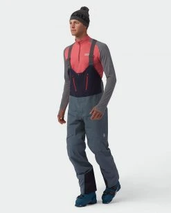 Stio Men's Objective Pro Bib -Hot Sale Stio Store M Objective Pro Bib Stormy Weather 1